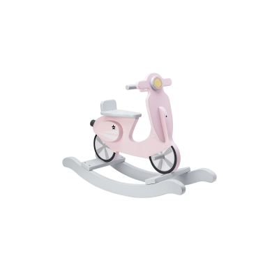 Houpací skútr dřevěný