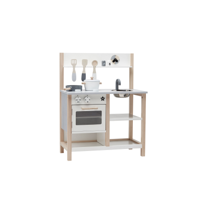 Kuchyňka dřevěná Natural White Bistro