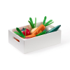 Zelenina v bedýnce dřevěná Bistro