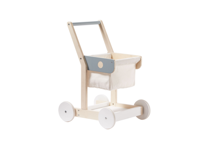 Nákupní vozík dřevěný Bistro