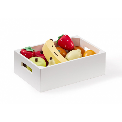 Ovoce v bedýnce dřevěné Bistro