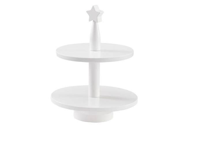 Stojan na cukroví dřevěný Bistro