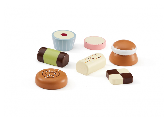 Švédské zákusky dřevěné Bistro