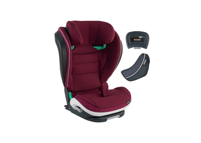 iZi Flex FIX i-Size Burgundy Mélange