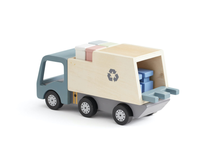 Popelářský vůz Aiden dřevěný