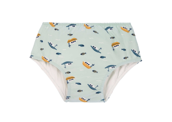 Swim Diaper Boys boat mint 18 mo.